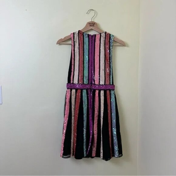 NWT Revolve X by NBD Yaya Dress in Pastel Clouds Sequin Dress in SIZE XS - Picture 5 of 12